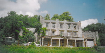 Tracey House in disrepair