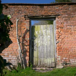 Door to the walled garden
