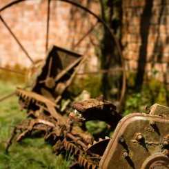 Old farm equipment